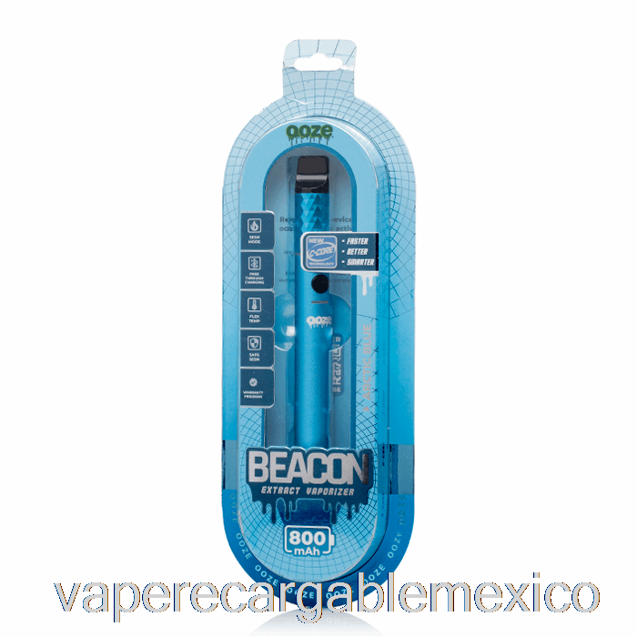 Vaporizador Recargable Con Extracto De Baliza Vaporizador Azul ártico